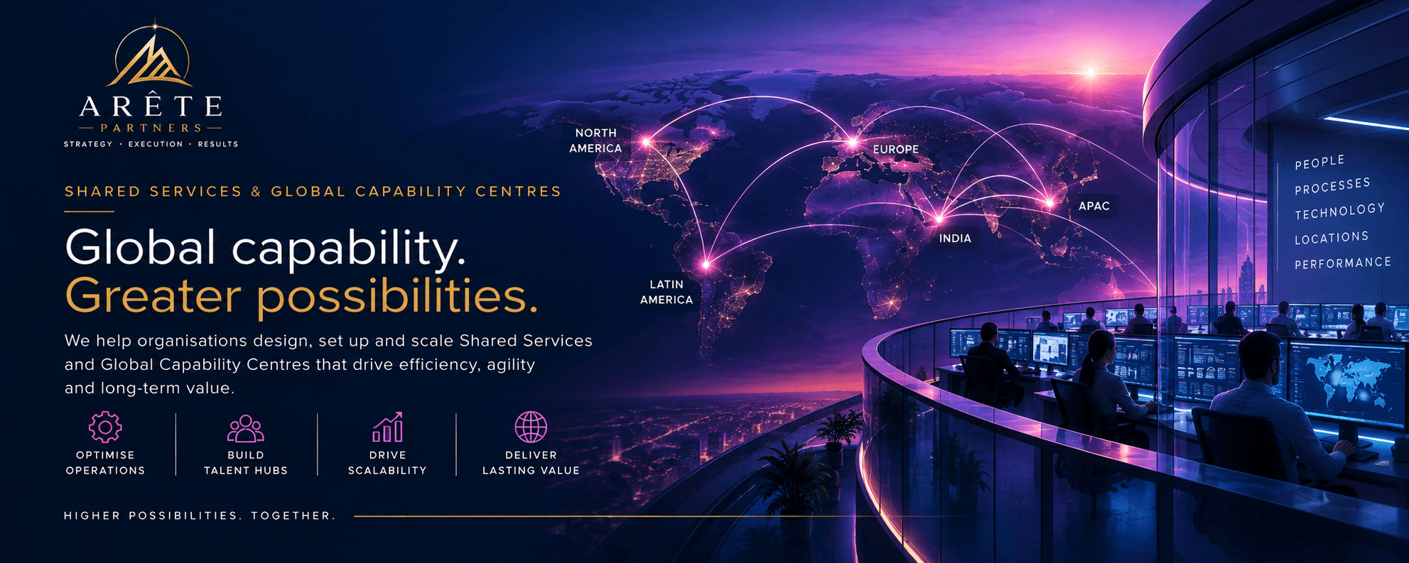Shared Services and Global Capability Centres — Global capability. Greater possibilities.