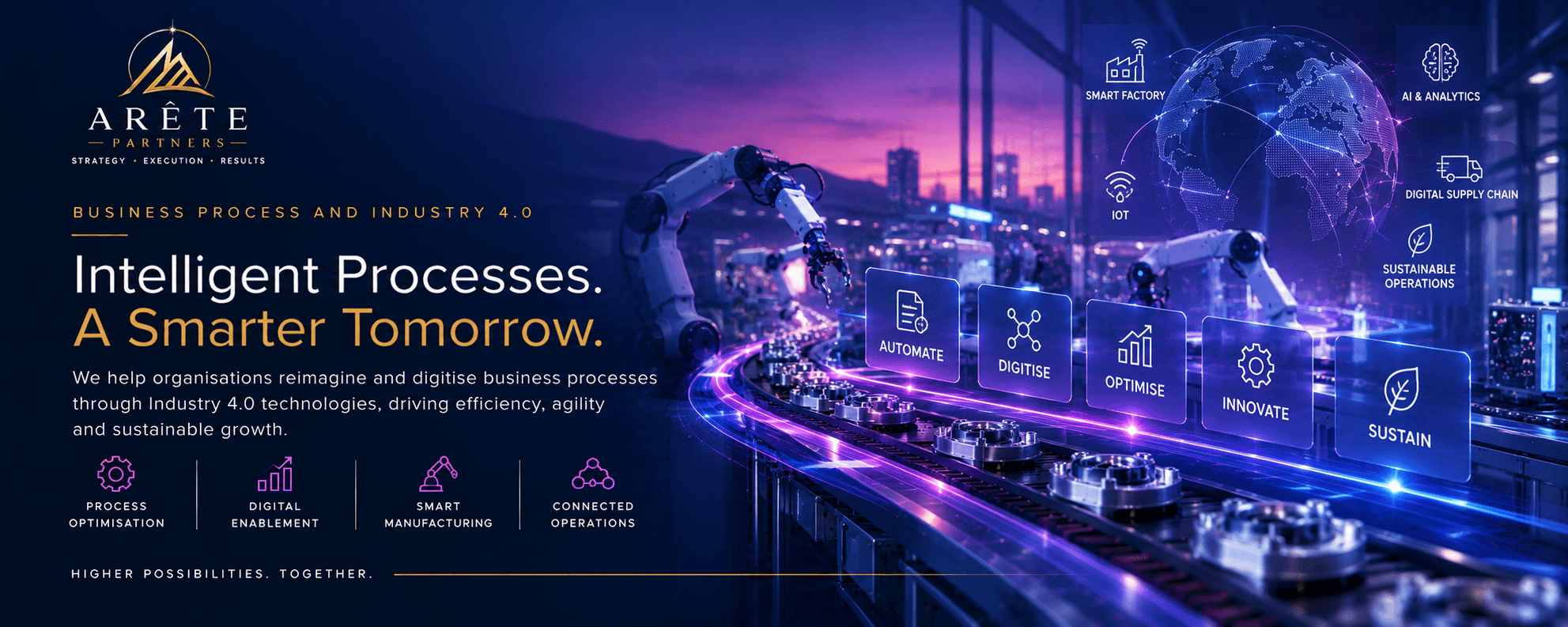 Business Process and Industry 4.0 — Intelligent Processes. A Smarter Tomorrow.